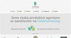 Desktop Screenshot of hypnosis.cz