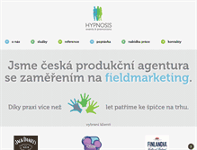 Tablet Screenshot of hypnosis.cz