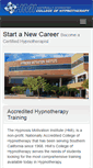 Mobile Screenshot of hypnosis.edu